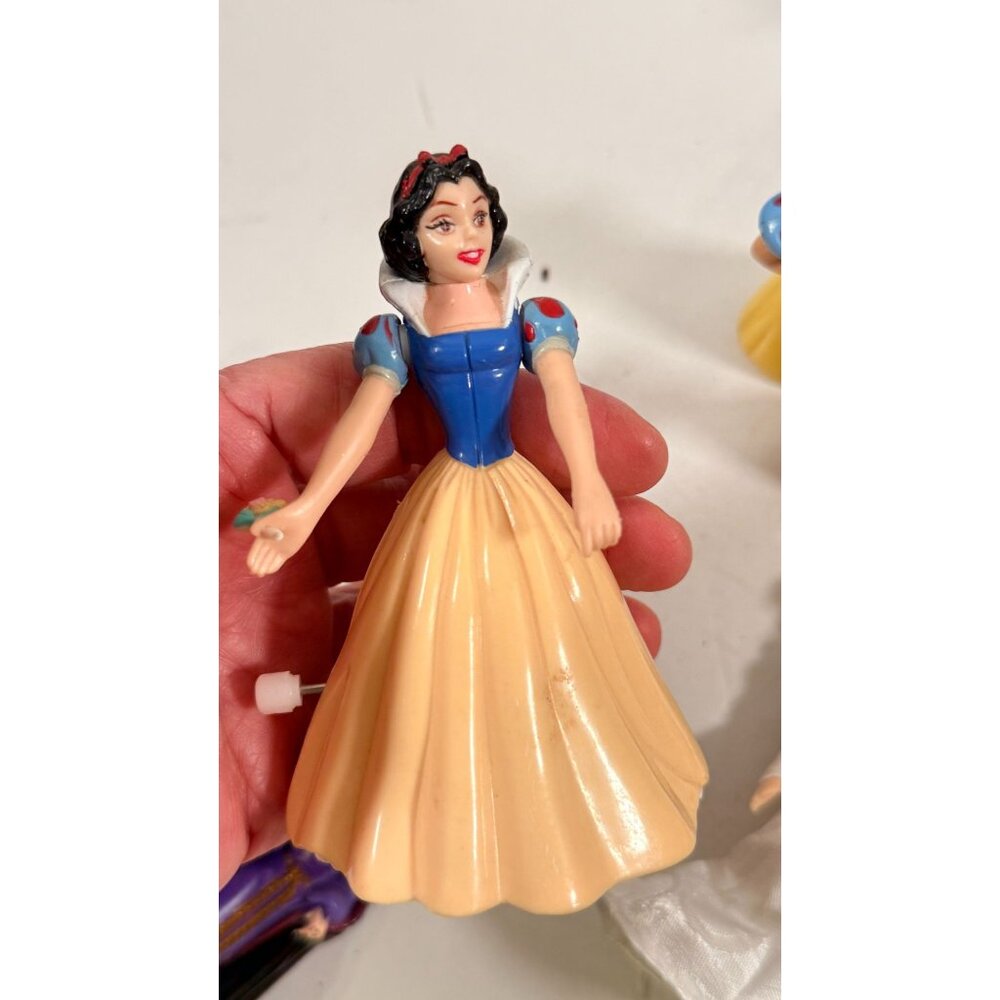Vintage Snow White Wicked Evil Witch Prince 1990s PVC Figurines Toy Lot - Picture 12 of 16